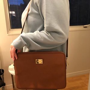 Michael Kors laptop sleeve with shoulder strap